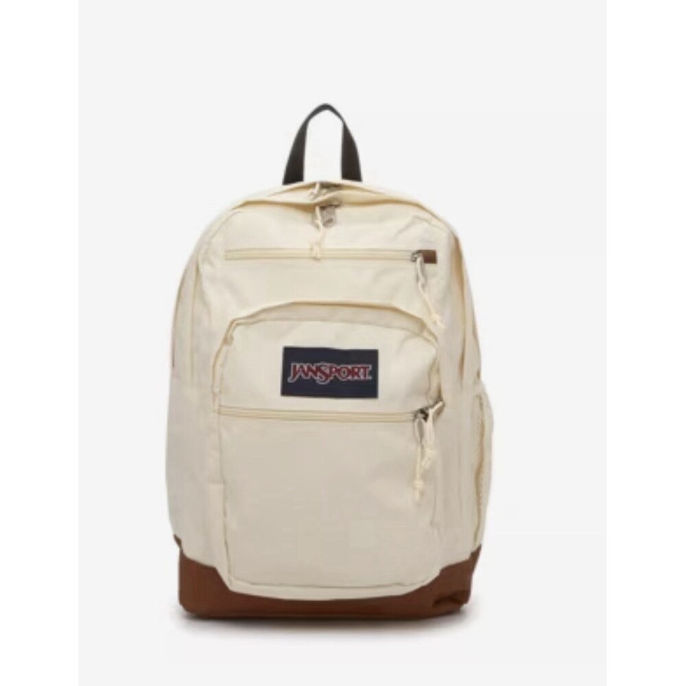 JANSPORT COOL STUDENT 17.5" BACKPACK - COCONUT IVORY NWOT